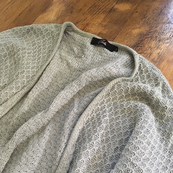 Elodie Grey Knit Cardigan - Picture 4 of 5